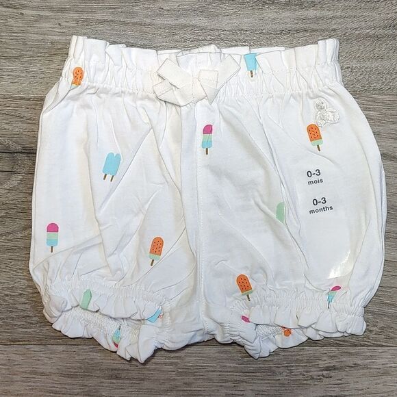 New With Tag‎ Baby Gap 100% Organic Cotton Size 0-3 Months Pull-On Shorts - Picture 2 of 7